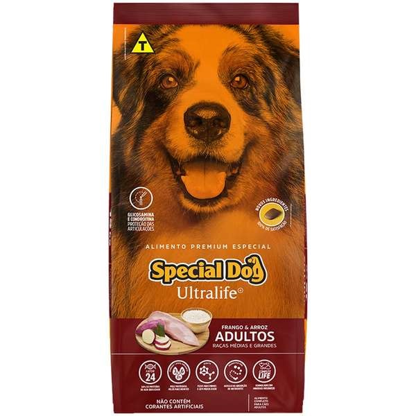 SPECIAL DOG ULTRALIFE RAAS MEDIAS E GRANDES 15 KG 166,90