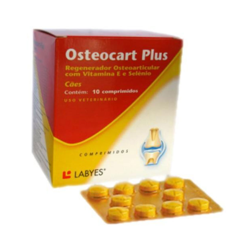 OSTEOCART CARTELA COM 10 COMPRIMIDOS