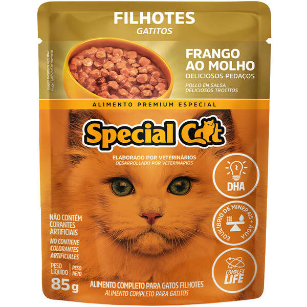 SPECIAL CAT SACHE FILHOTES DE FRANGO