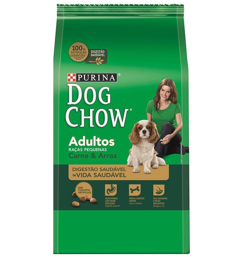 DOG CHOW ADULTO RAAS PEQUENAS CARNE 15KG