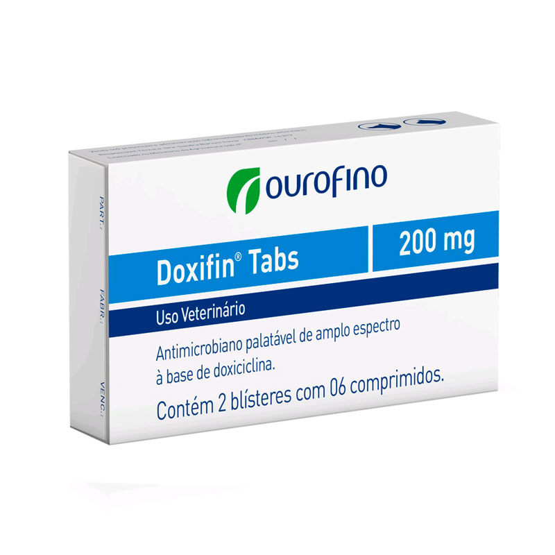 DOXIFIN 200MG TABS C/6COMP.