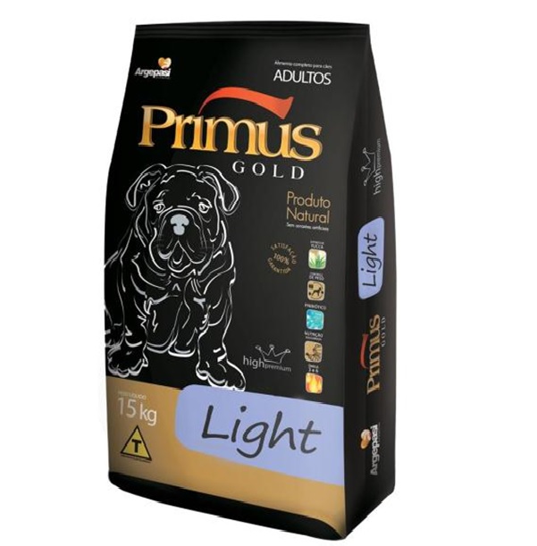 PRIMUS GOLD LIGHT CAES CASTRADOS 15KG